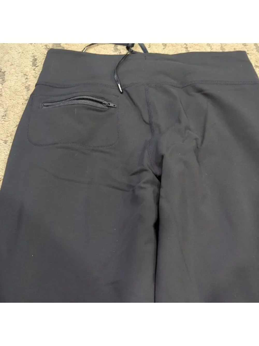 Lululemon Relaxed Fit Crop Charcoal Modal